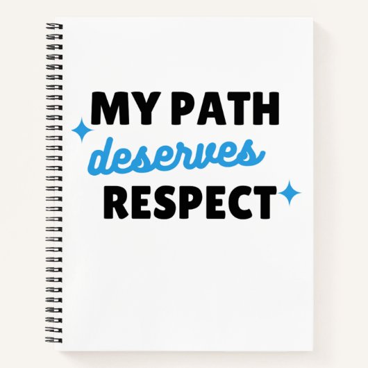 Carnet The Worth of a Woman – Notebook (Devant)