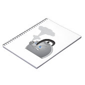 Carnet Théière en colère (Côté gauche)