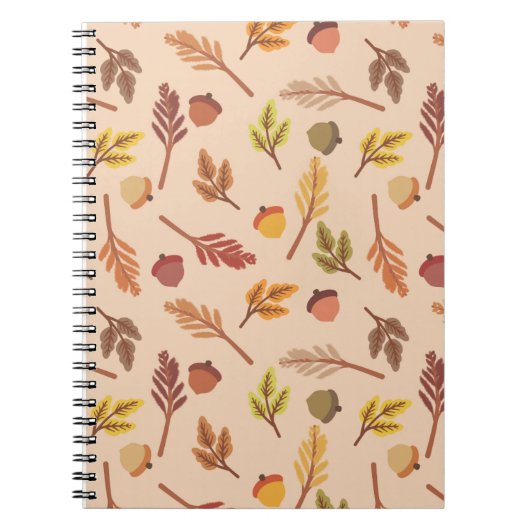 Carnet Thème automne (Devant)