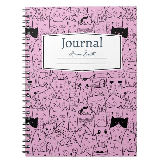Carnet Thème Cat annuel (Devant)