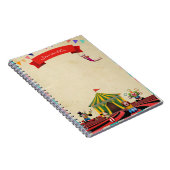 Carnet Thème cirque (Côté Droit)