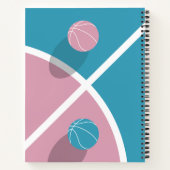 Carnet Thème de basketball (Dos)