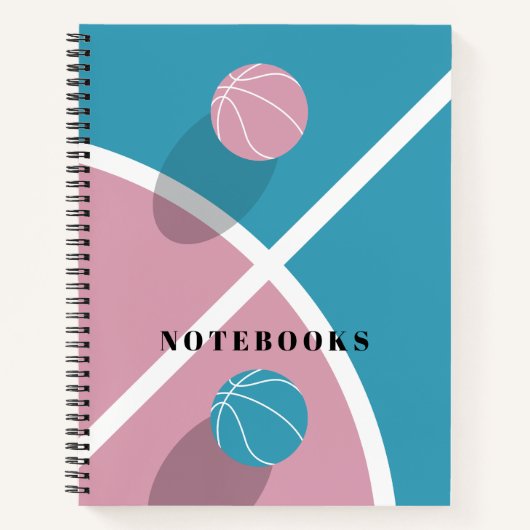 Carnet Thème de basketball (Devant)