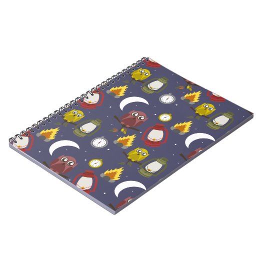 Carnet Thème de camping de région sauvage (Côté gauche)