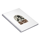 Carnet Thème de fête pour chien Halloween Chaudron de sor (Côté Droit)