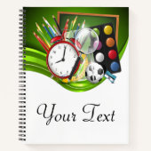 Carnet Thème de l'école (Devant)