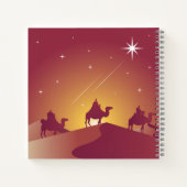 Carnet Thème de Noël des Trois Rois d'Orient (Dos)
