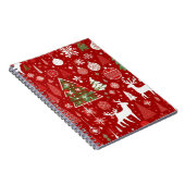 Carnet Thème de Noël Flambeaux de Noël (Côté Droit)