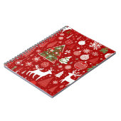 Carnet Thème de Noël Flambeaux de Noël (Côté gauche)