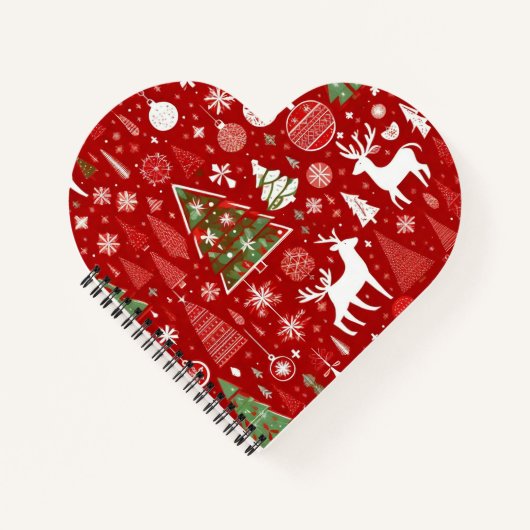 Carnet Thème de Noël Flambeaux de Noël (Devant)