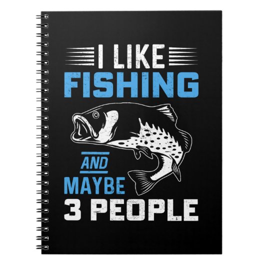 Carnet Thème de pêche (Devant)