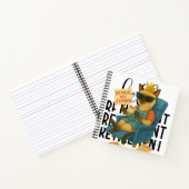 Carnet Thème de retraite de chat pour Dame de Cantine (Intérieur)
