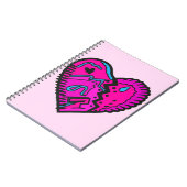 Carnet Thème des années 80 de couleur vive (Côté gauche)