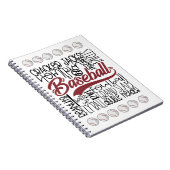 Carnet Thème du baseball (Côté Droit)