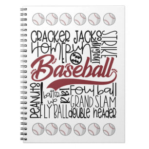Carnet Thème du baseball