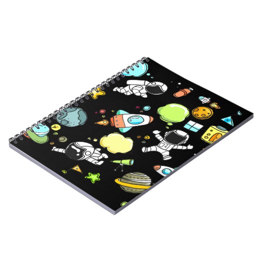 Carnet Thème Espace (Côté gauche)