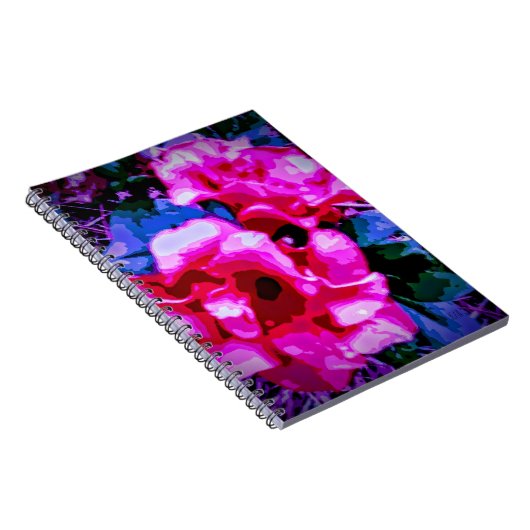 Carnet Thème fleuri (Côté Droit)