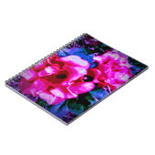 Carnet Thème fleuri (Côté gauche)