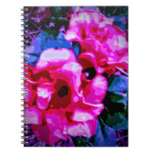 Carnet Thème fleuri (Devant)