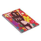 Carnet Thème Hippy Flower 60s (Côté Droit)