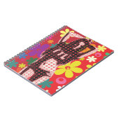 Carnet Thème Hippy Flower 60s (Côté gauche)