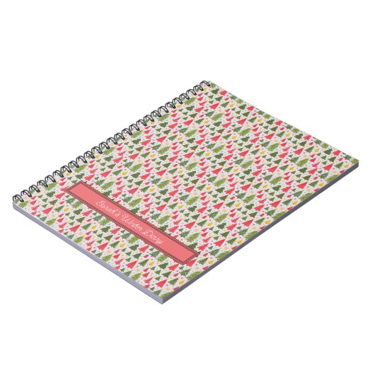 Carnet Thème hiver et Noël (Côté gauche)