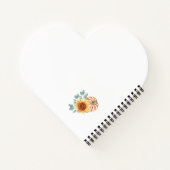 Carnet Thème mariage de automne Bridesmaid Favoriser le C (Dos)
