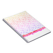Carnet Thème musical arc-en-ciel (Côté Droit)