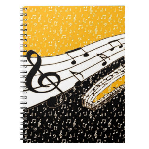 Carnet thème musical Gold