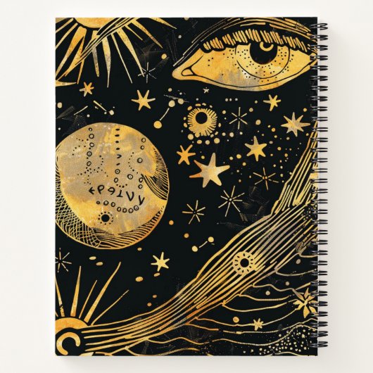 Carnet Thème universitaire sombre (Dos)