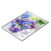 Carnet Thème Vin Toujours Vie/Journal Vin Personnalisé (Côté gauche)