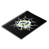 Carnet Thème volleyball (Côté gauche)