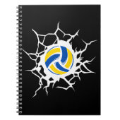Carnet Thème volleyball (Devant)