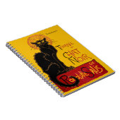 Carnet Theophile Steinlen - Le Conversation Noir Vintage (Côté Droit)