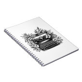 Carnet Théorie de la machine à écrire et des fleurs (Côté Droit)