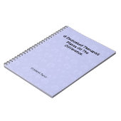 Carnet Thérapeute dévoué fait toute la différence (Côté gauche)
