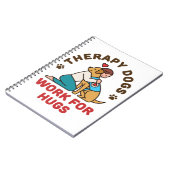 Carnet Thérapie Chiens de travail pour l'équipe du maître (Côté gauche)