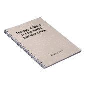 Carnet Thérapie : Espace pour la découverte authentique d (Côté Droit)