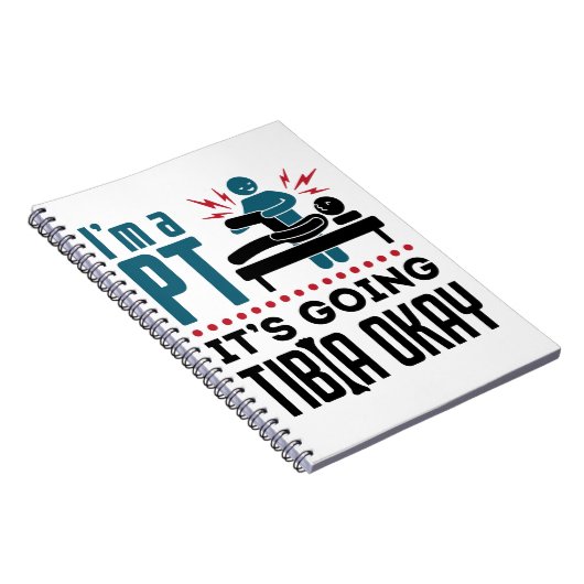 Carnet Thérapie physique Je suis PT Ça va Tibia OK (Côté Droit)