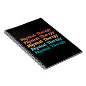 Carnet Thérapie physique PT Retro PT Cadeaux Grad (Côté Droit)