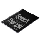 Carnet Thérapiste de la parole Extraordinaire PERSONNALIS (Côté gauche)