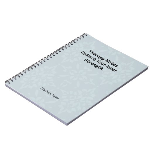 Carnet Therapy Notes Reflect Your Inner Strength (Côté gauche)