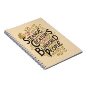 Carnet There Are No Strange Creatures (Côté Droit)