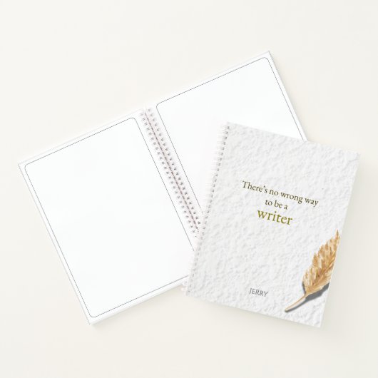 Carnet There’s No Wrong Way to Be a Writer (Intérieur)