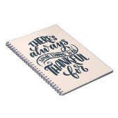 Carnet There's Always Something (Côté Droit)