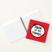 Carnet Thing One Thing Two - Papa de toutes les choses (Intérieur)