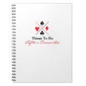 Carnet Things To Do After Canasta (Devant)