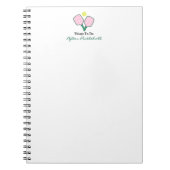 Carnet Things To Do After Pickleball (Devant)