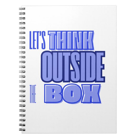 Carnet Think Outside the Box (Devant)