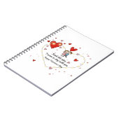 Carnet Thinking of you always  (Côté gauche)